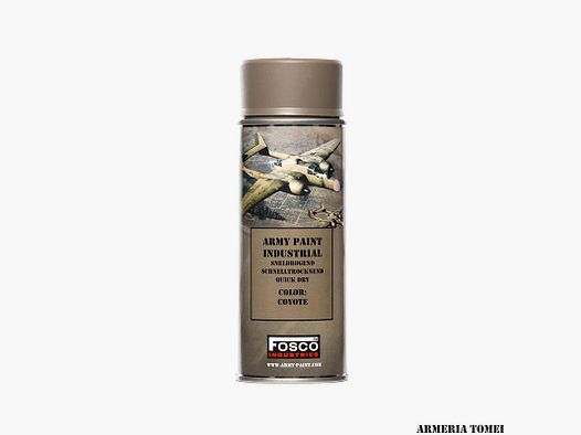 FOSCO INDUSTRIES – Peinture en spray couleur coyote 400 ml
