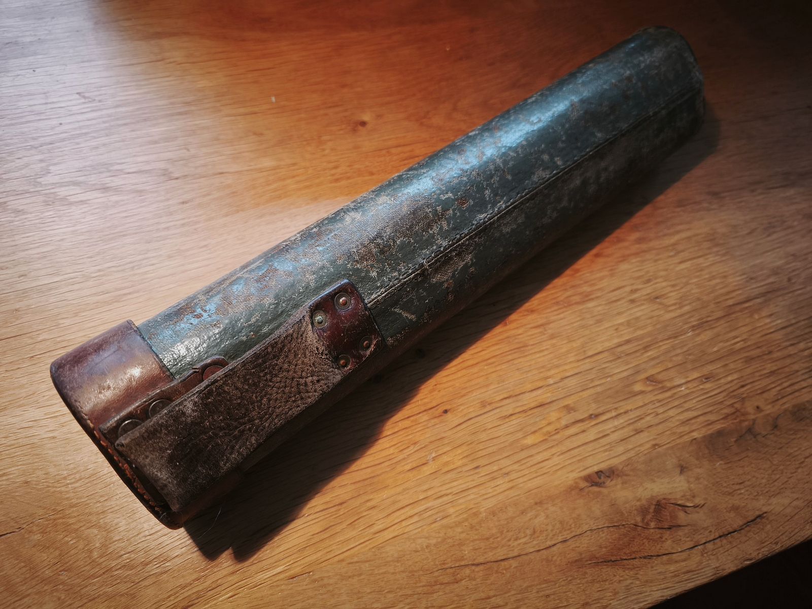 Goerz Berlin scope sniper scope case container scope ZF scope 1WK 2WK WW2 WK2 WK1Wehrmacht, imagen 6 de 7