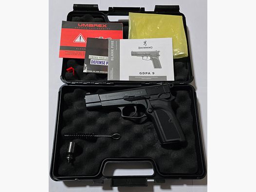 Browning GPDA9 9mm PAK Schreckschuss Pistole