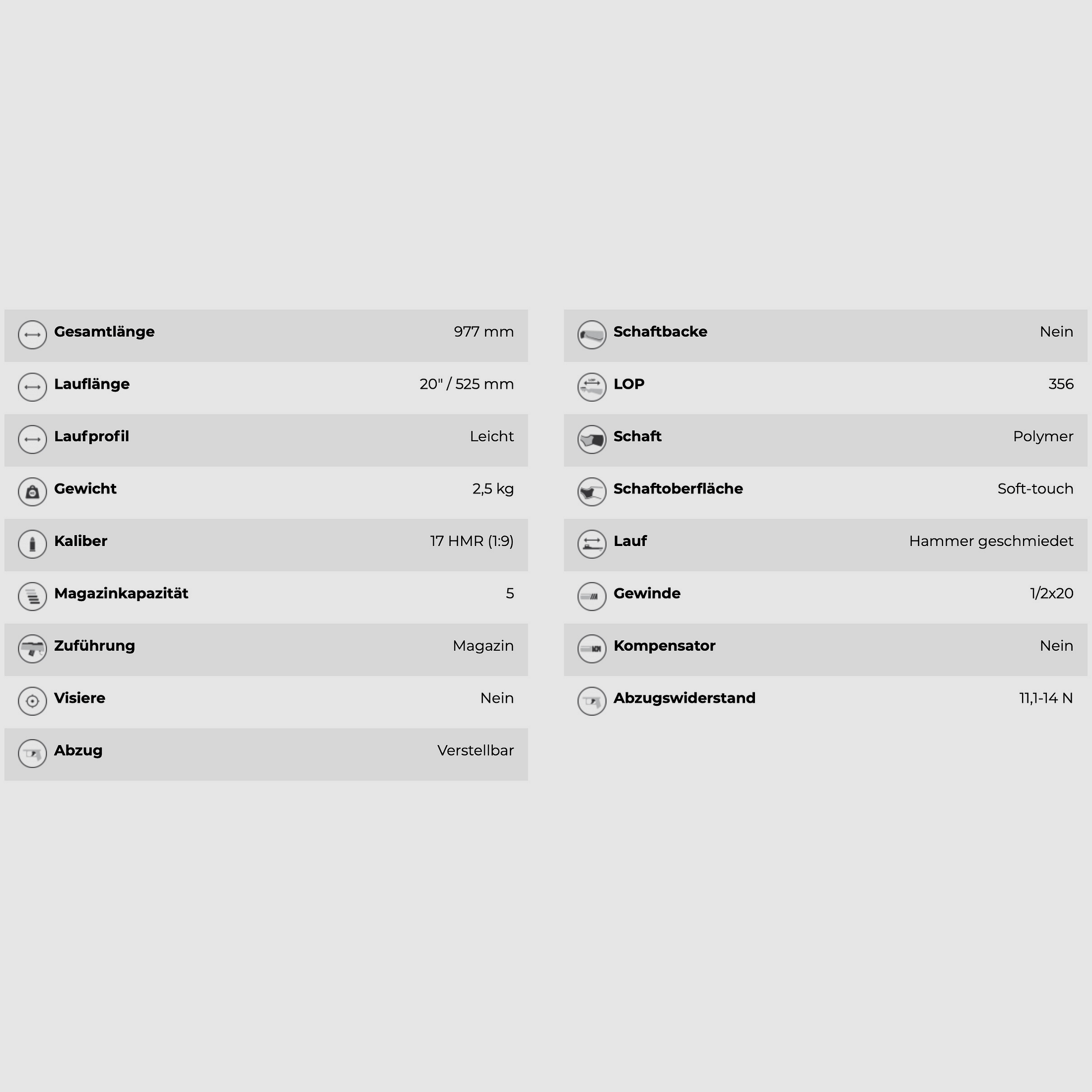 CZ KK-Repetierbüchse 457 Synthetic .17 HMR 5 strzałów 20"