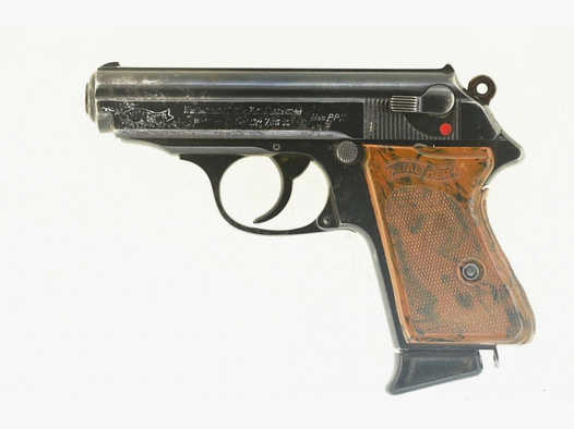 Selbstladepistole Dienstwaffe Wehrmachtspistole Walther PPK Kaliber 7,65 mm Browning Baujahr ca.1933