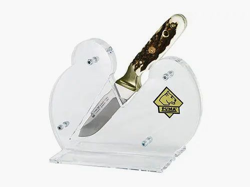 Soporte para cuchillos PUMA de acrílico (sin cuchillo) 3 mm