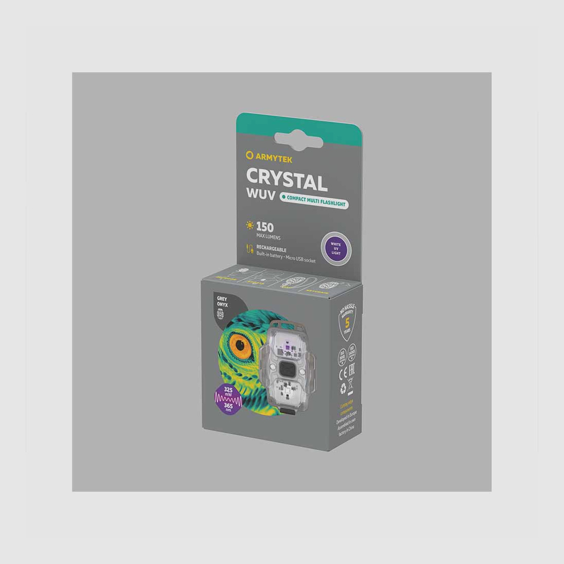 ARMYTEK CRYSTAL GREY