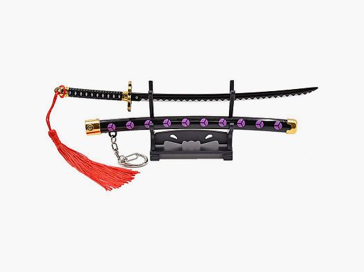 Katana Brieföffner mit Schwertständer Zoro Shusui