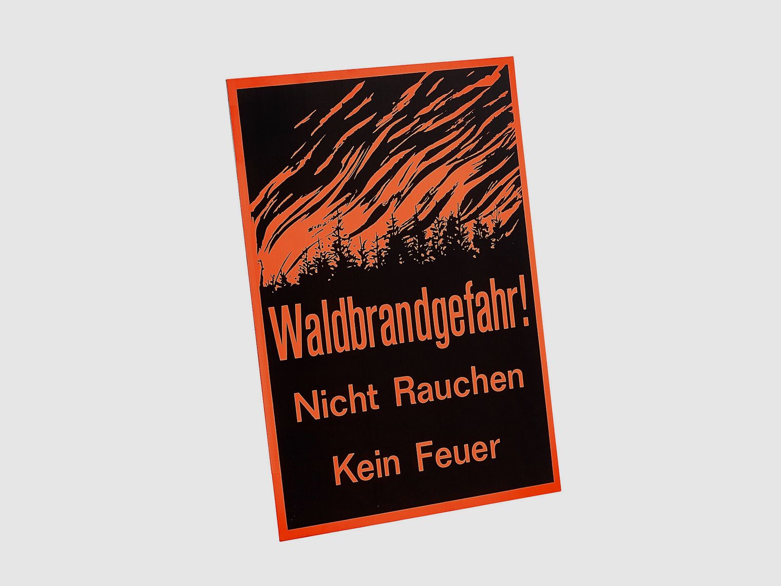 Schild Waldbrandgefahr
