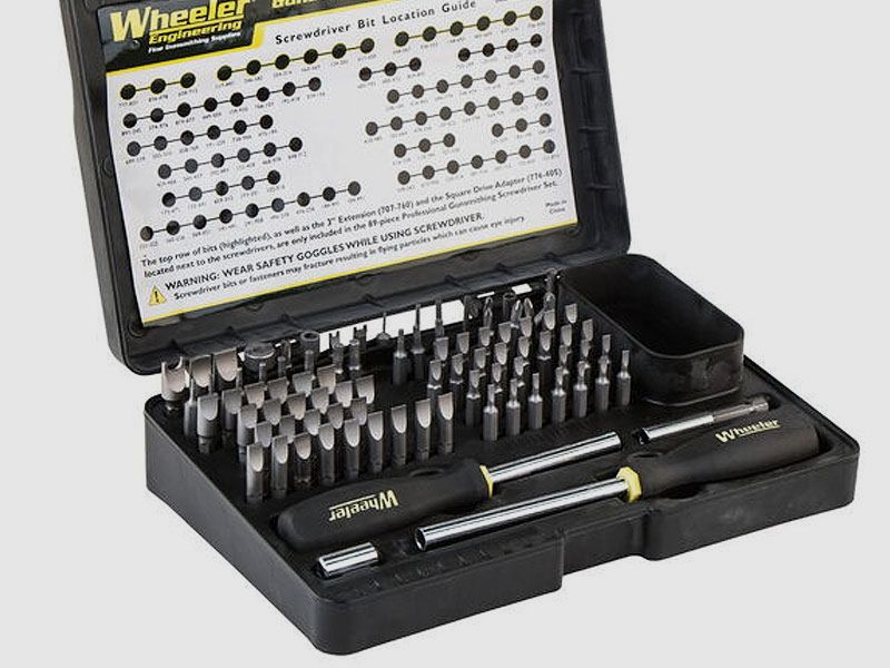 Wheeler 89-teiliges PROFI Schraubendreher-Set