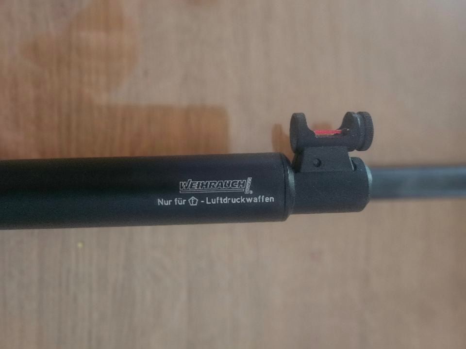 Weihrauch HW 35 carabina ad aria compressa set – incl. originale Weihrauch suppressore & cannocchiale Walther resistente al rinculo (marchio F)