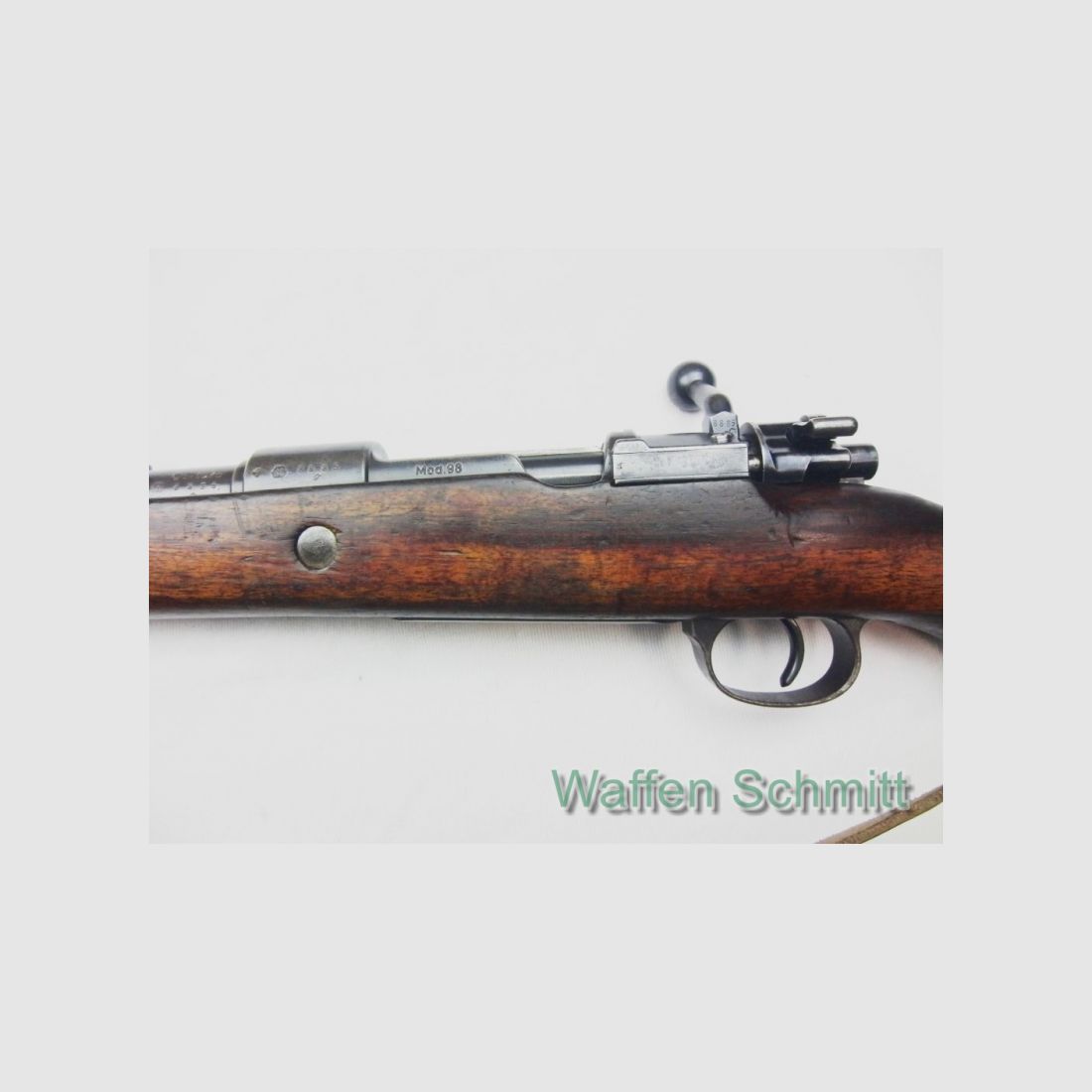 Ordonanzgewehr Mauser 98K S/42/1937, Kaliber 8x57JS mit WaA-Stempelung!!!