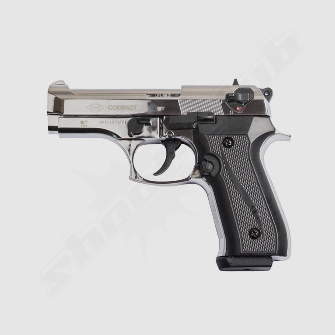 Various blank firing pistol Ekol Firat Compact - chrome