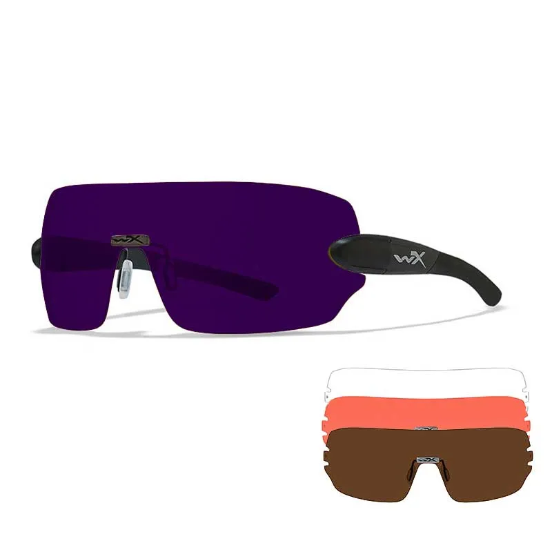 Shooting glasses Wiley X DETECTION Purple / Yellow / Cooper / Clear