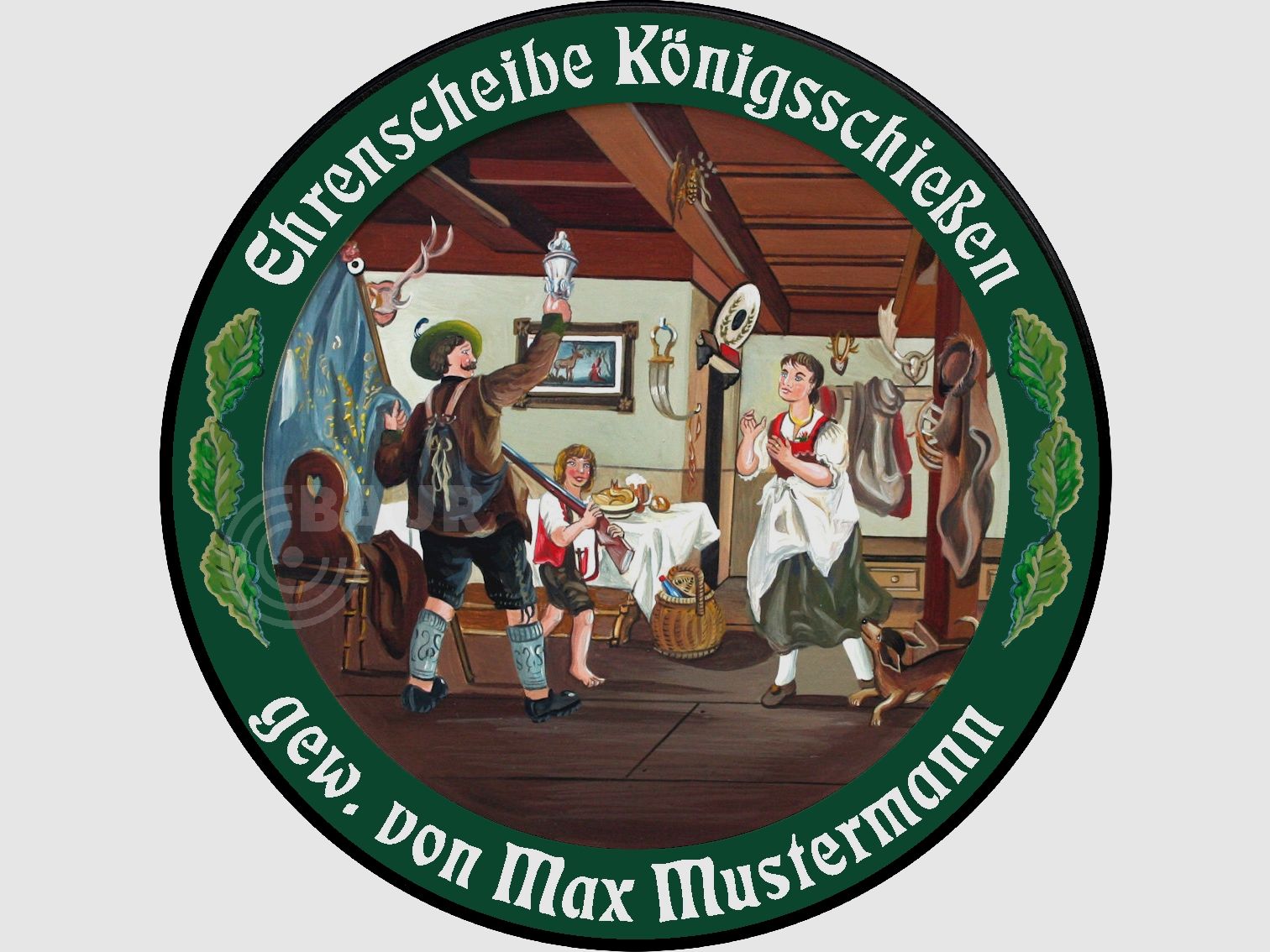 Schietschijf ECO-LINE Motief 077, afbeelding 1 van 6