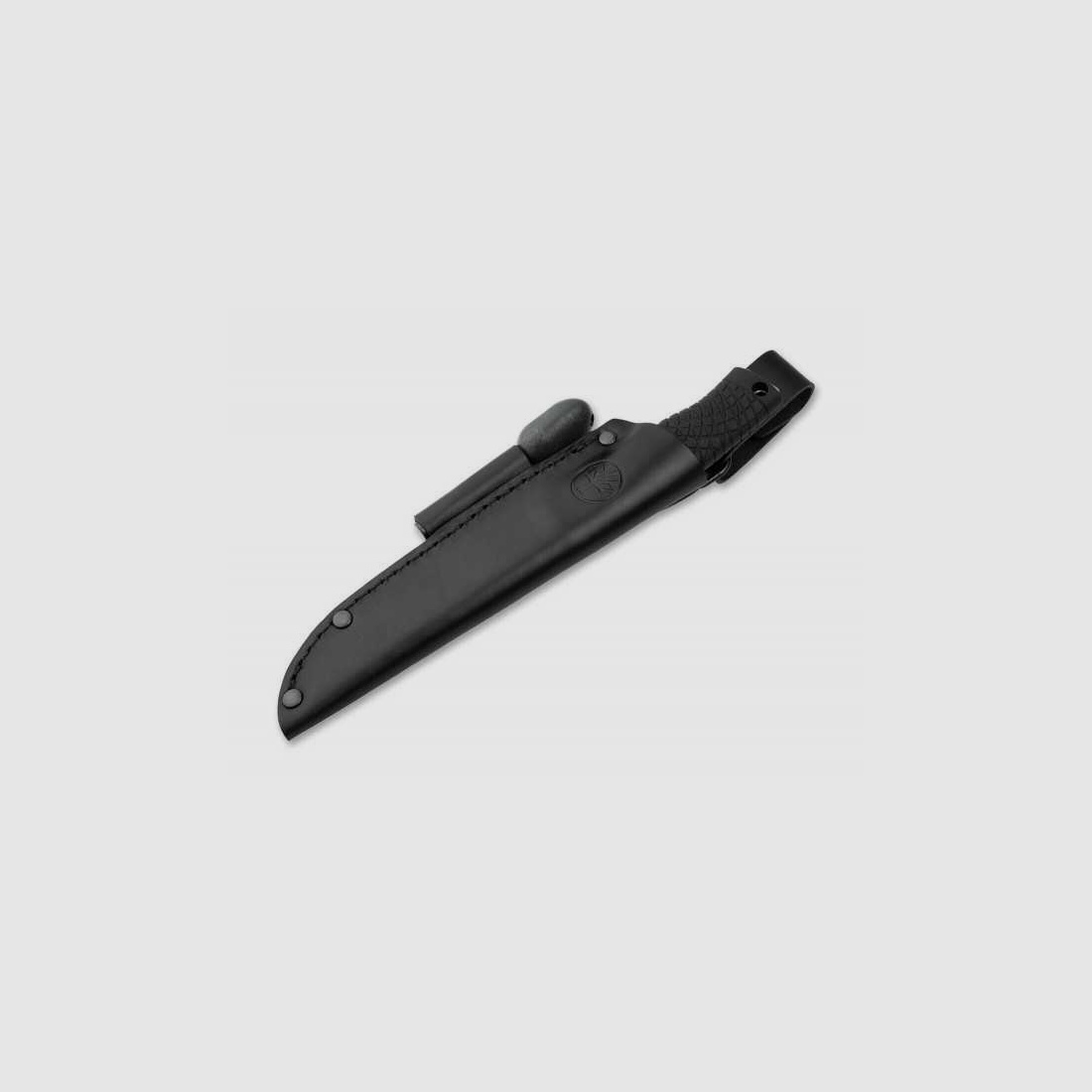 Böker Bronco Messer Lederscheide + Feuerstahl