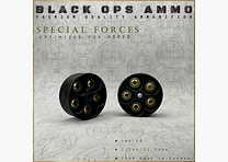 10x + 2 Special Forces BLACK OPS AMMO HDR 68 TR cal.68 ammunition T4E Umarex HDR68 TR68