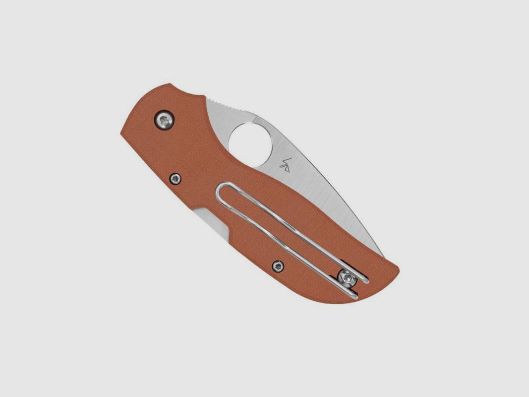 Spyderco Chaparral G10 Orange Messer, Bild 2 von 2