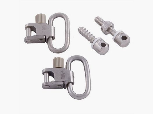UNCLE MIKES 115 SWIVEL SET UNCLE MIKES 1″ NICKEL PLATED