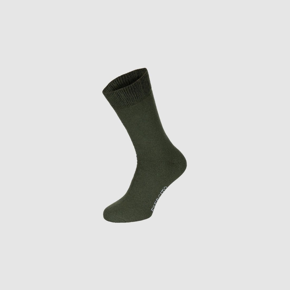 Socken / Strümpfe "Esercito" 3er Pack (39-42) Oliv halblang