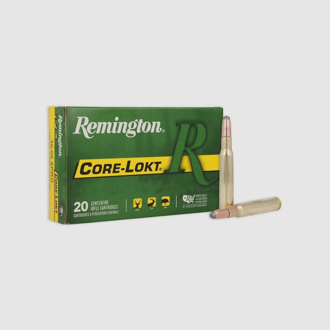 Remington Core-Lokt .30-06 Sprg. 180GR SP 20 cartridges