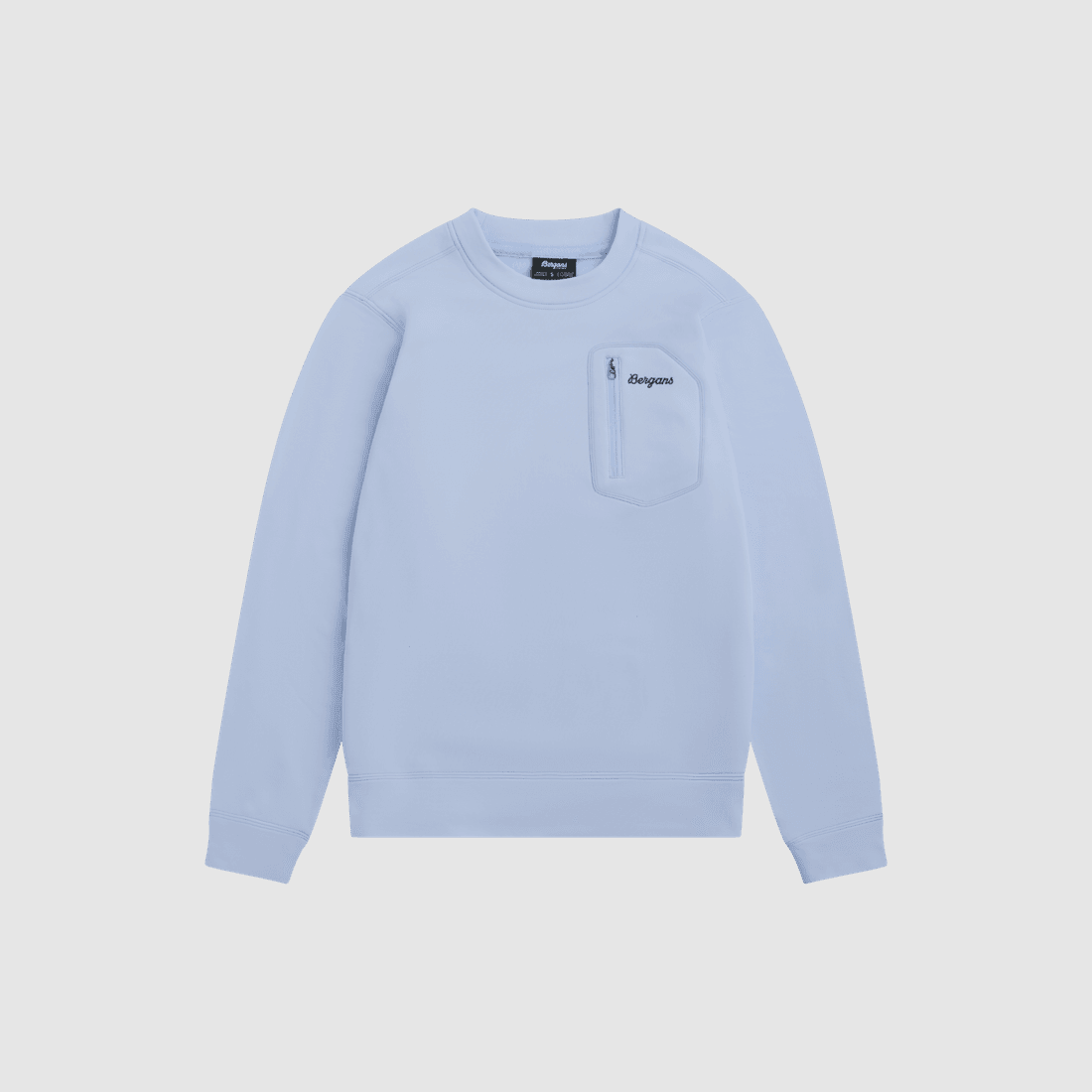 Bergans Midtli Midlayer Sweatshirt Women Cool Blue XL