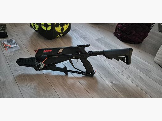 Used tactical repeating crossbow Cobra Adder with 130-pound limb and magazine