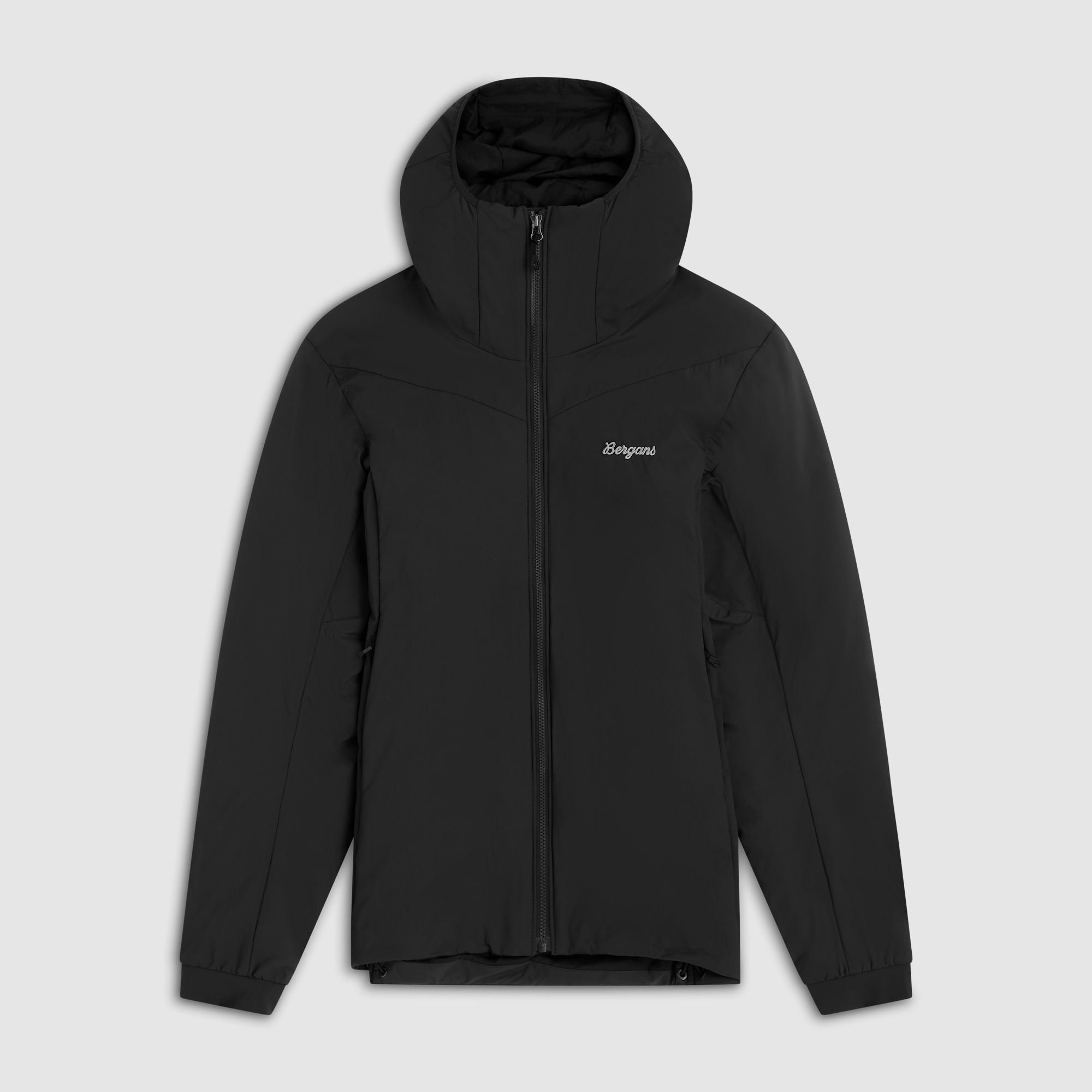 Bergans Holo Insulated Hood Jacket Women Dark Shadow Grey L
