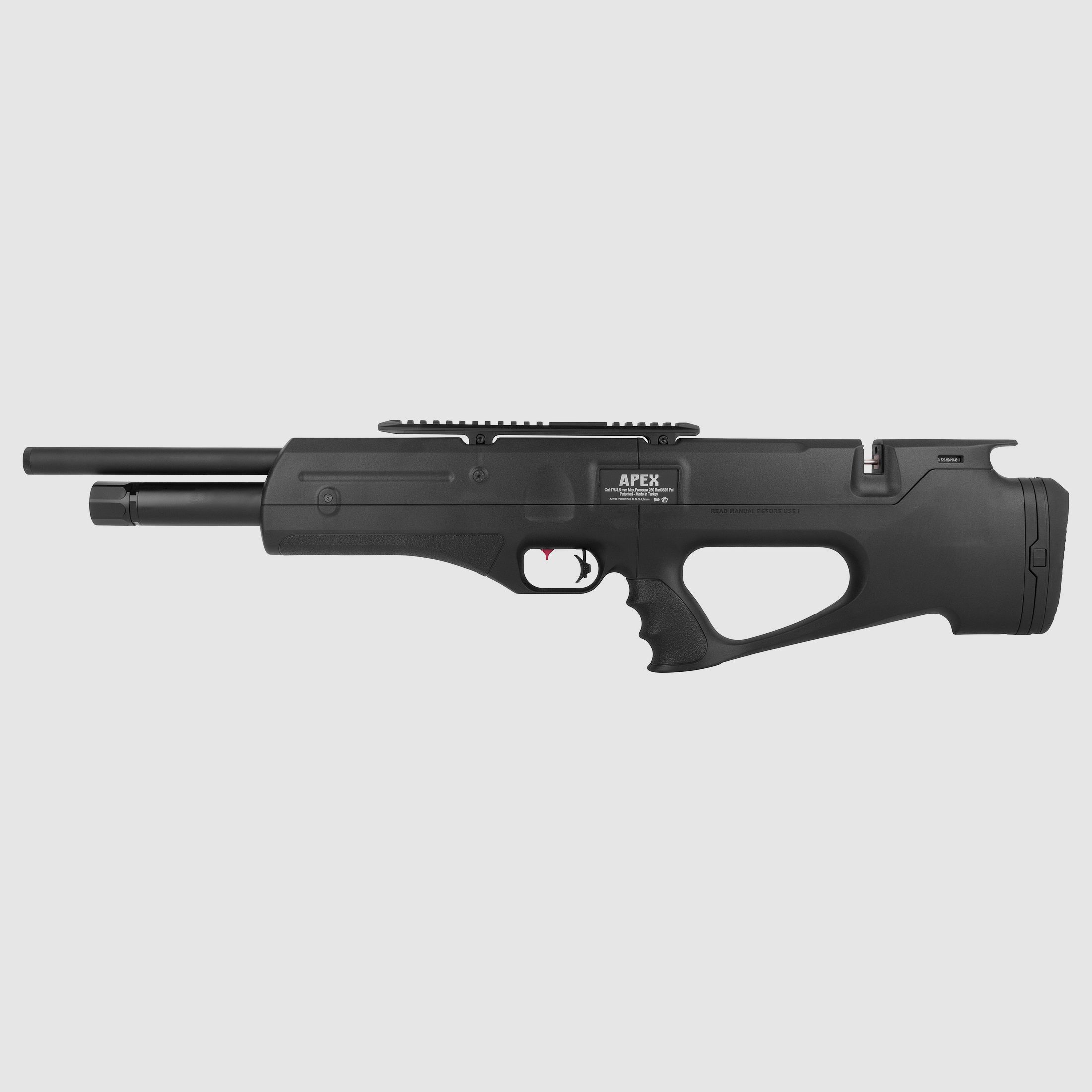 Reximex Apex Schwarz 4,5mm - Druckluft Pressluft | PCP