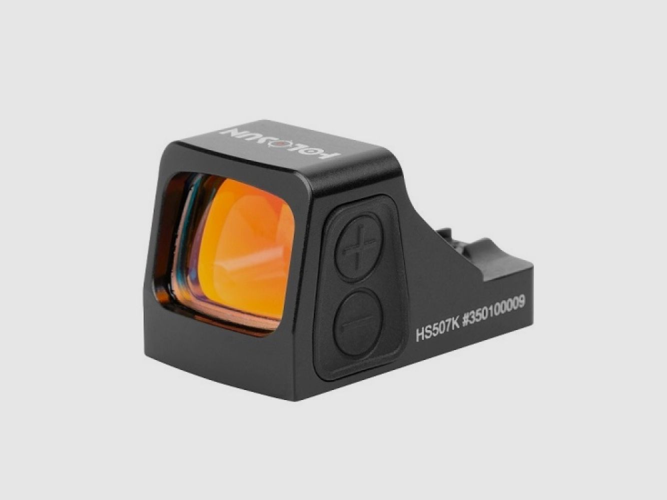 Holosun HS507K-X2 Kreispunktvisier OPEN Reflex Visier wechselbares Absehen, Solar 2 MOA Dot & 32 MOA Circle