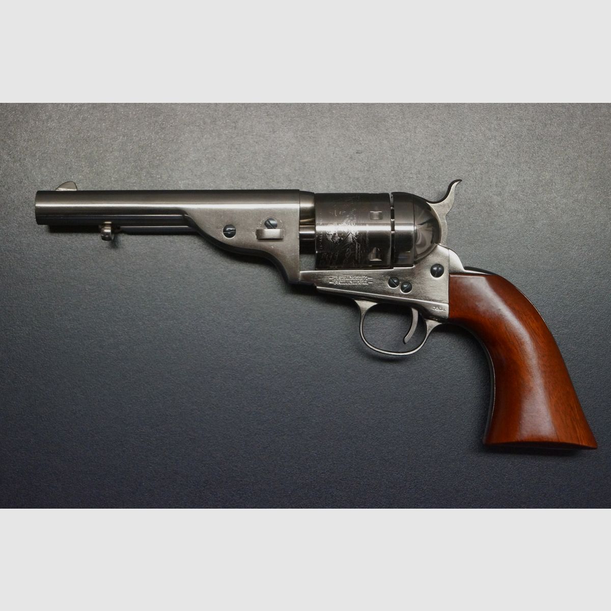 Uberti Richards Mason Navy vernickelt .38 Special, Bild 5 von 5