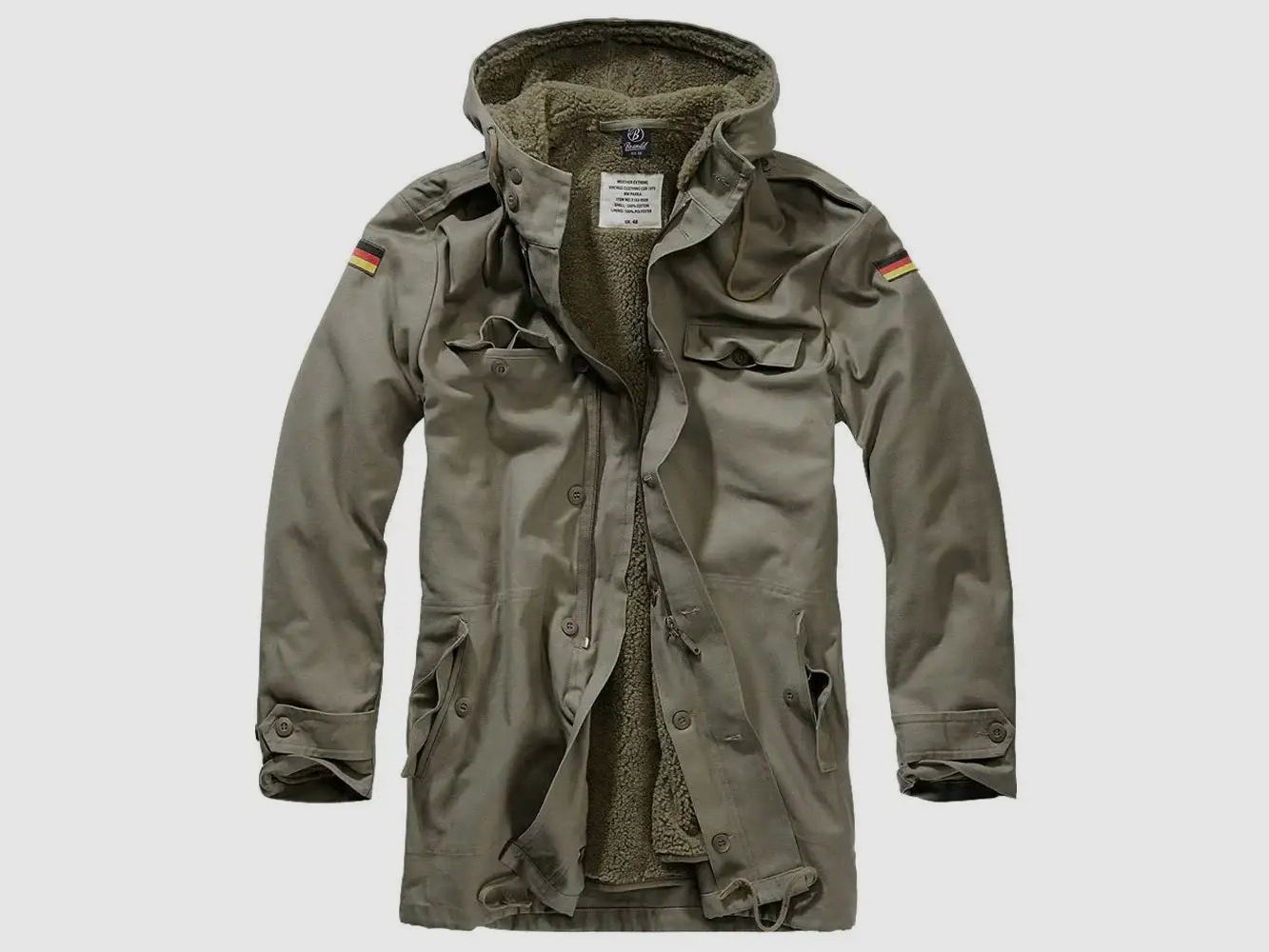Brandit Brandit Parka Bundeswehr Flag - Oliv / 48