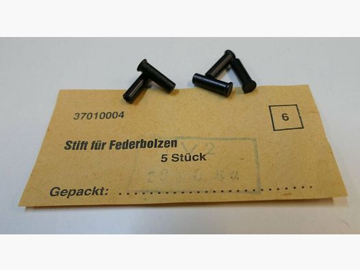 DDR VEB Geräte-& Werkzeugbau Wiesa orginal DDR NVA AK 47 Stift für Federbolzen [ 6 ] unbenutzt, neu für AK47, 7,62x39