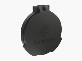Copriottica Kahles Tenebraex Flip-Up Cover 50mm, lato obiettivo, compatibile con K318i, K328i, K312i, Helia, Helia 3