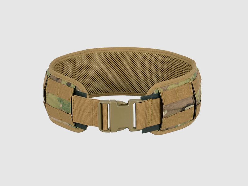 Padded MOLLE Combat Belt (L) - Multicam [8FIELDS PREMIUM]