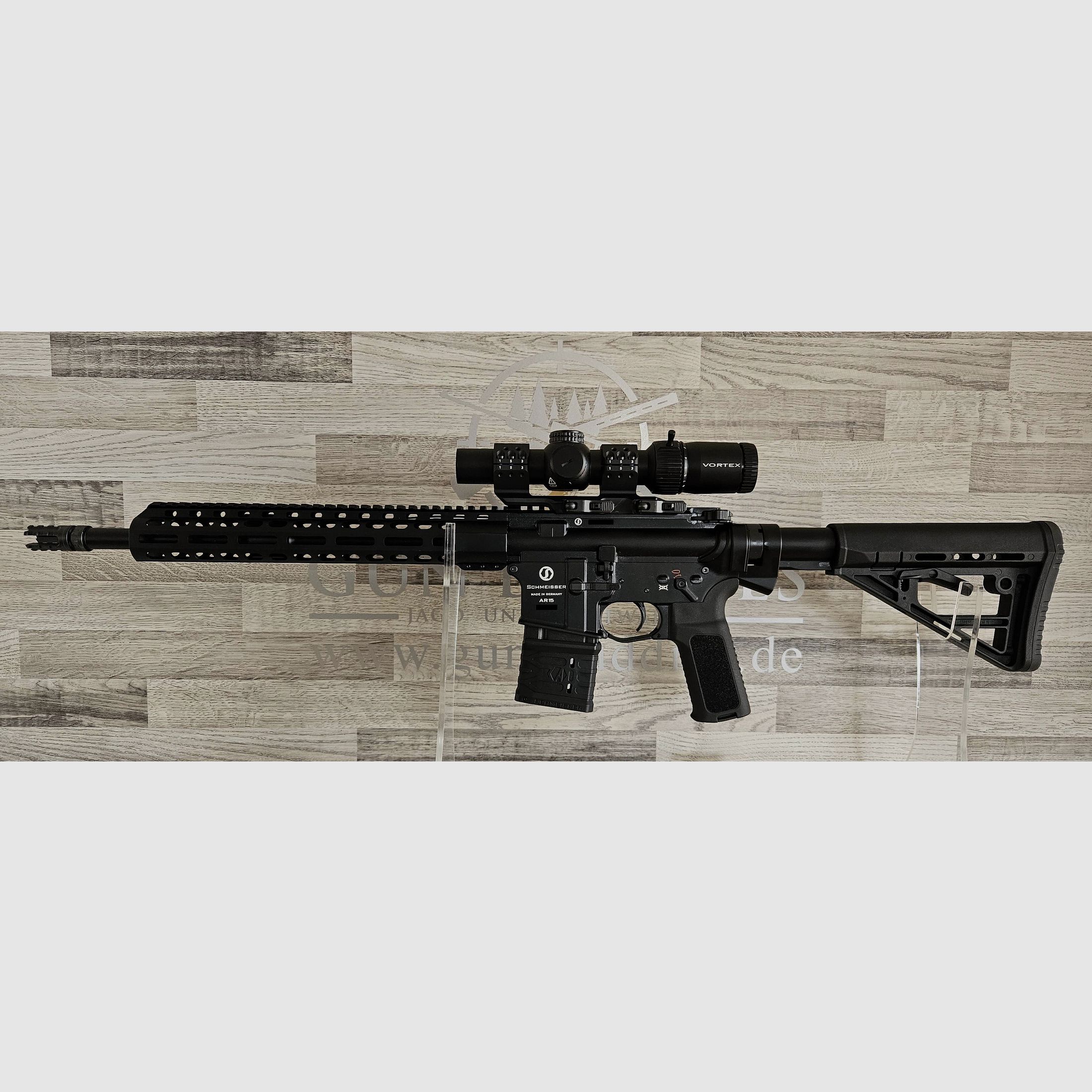Schmeisser AR15 M4FL 14,5" Negro Cal. .223Rem con Vortex Strike Eagle - Producto nuevo del comercio especializado