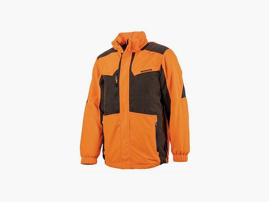 Klassische Winterjacke Warm Orange