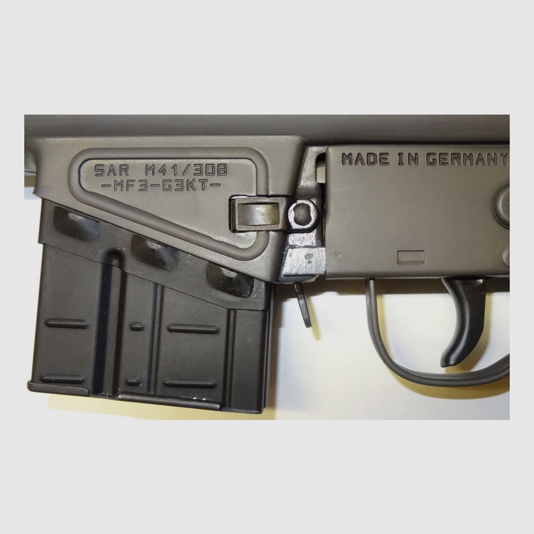 Schwaben Arms GmbH SAR M41 Umbausatz Magazinhalter Unten für z.B. HK41, HeGe308, MKE, G3, Klone
