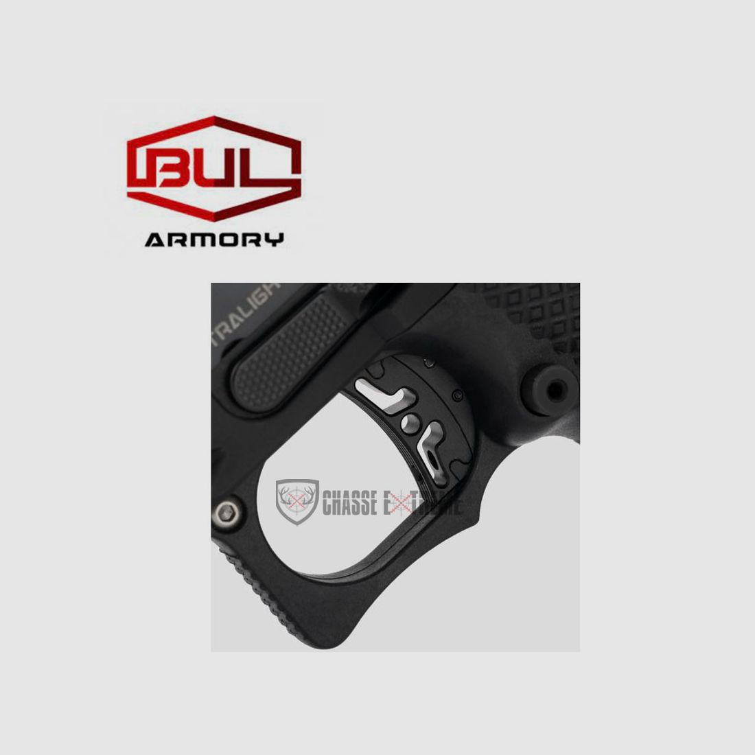 Pistole BUL SAS II Ultralight 3,25" Kal. 9mm Schwarz, Bild 5 von 5