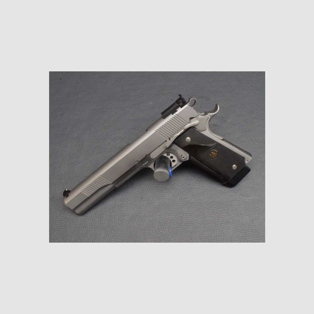 Peters Stahl 1911, 6" Edelstahl, Kaliber 45ACP, Neuwertig