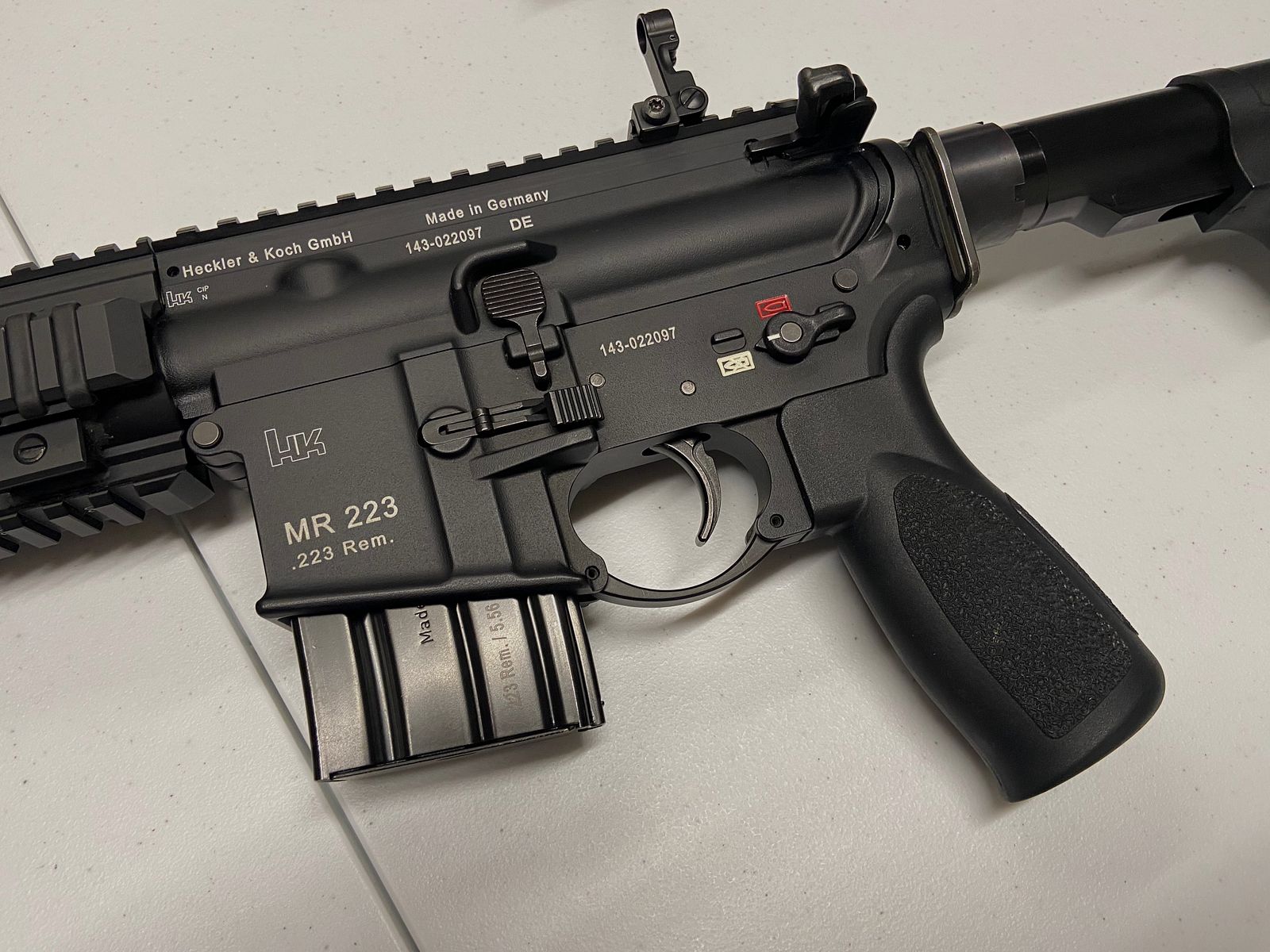 Heckler & Koch HK MR223 A3 in 16,5 Zoll - Komplettpaket zum Superpreis !!