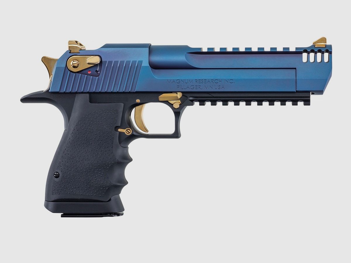 Desert Eagle XIX 6" IMB Magic Carbo Blue/T-Gold L6, immagine 2 di 2