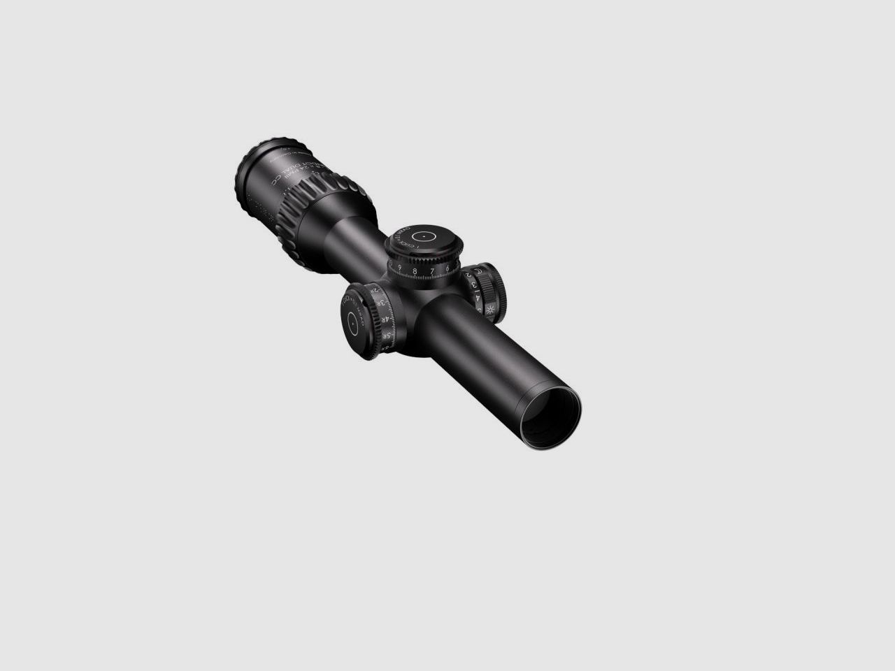 Schmidt & Bender 1-8x24 PM II ShortDot Dual CC lunette de tir dans le sens des aiguilles d'une montre (CW) MDR