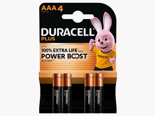 Duracell Batterien Plus AAA MN2400