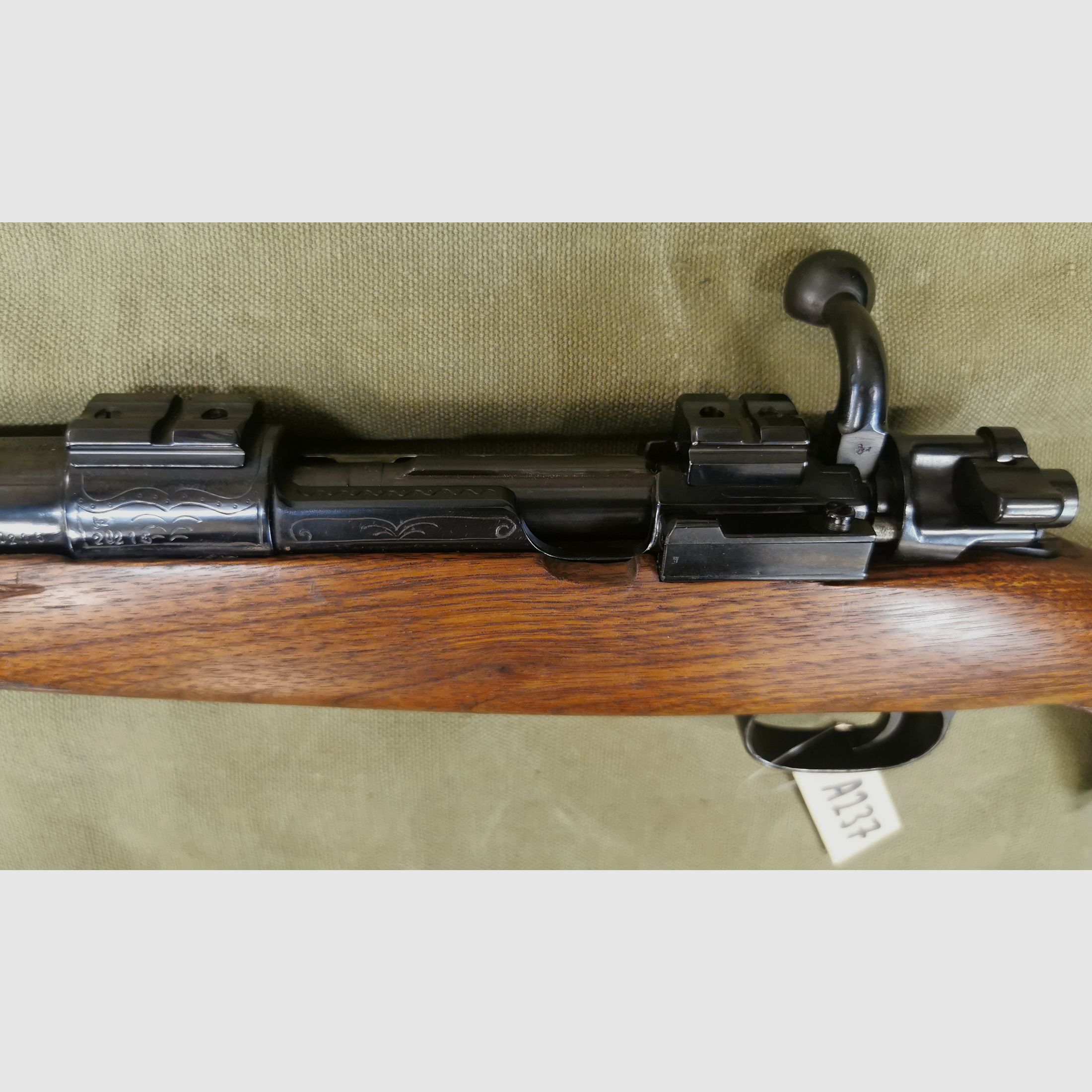 Mauser K98 con canna Match nel calibro 8,5x63 Reb
