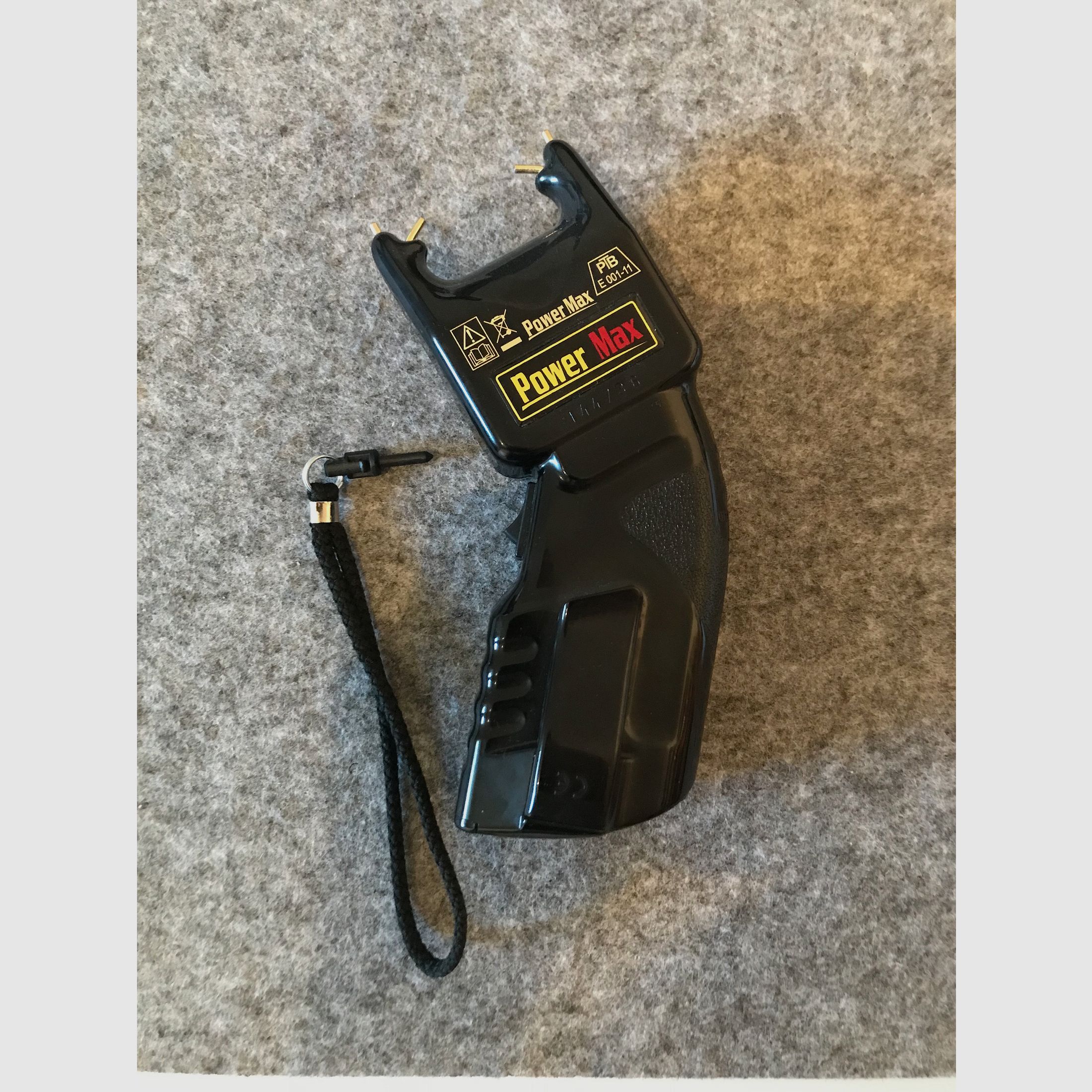 Powermax Elektroschocker mit PTB Zulassung ab 18 Jahren 