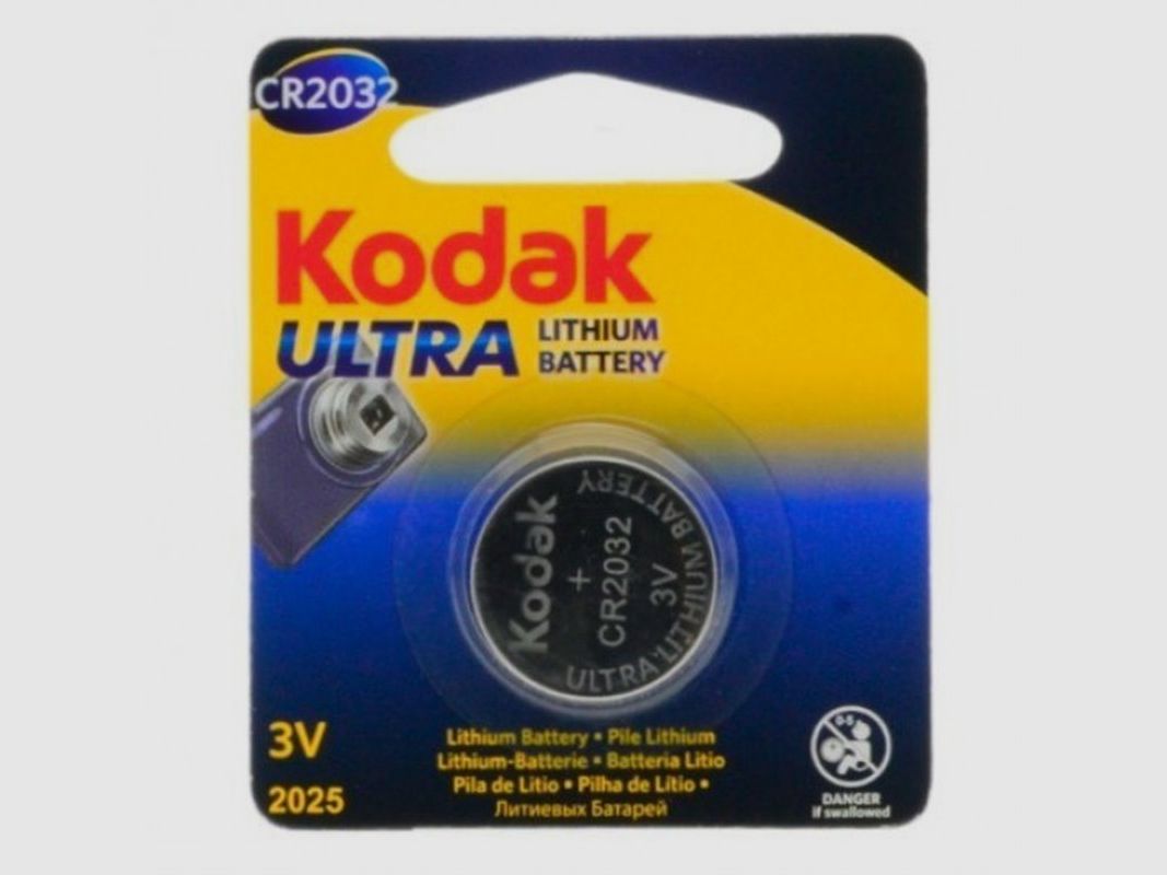 Kodak CR2032 3V Batterie
