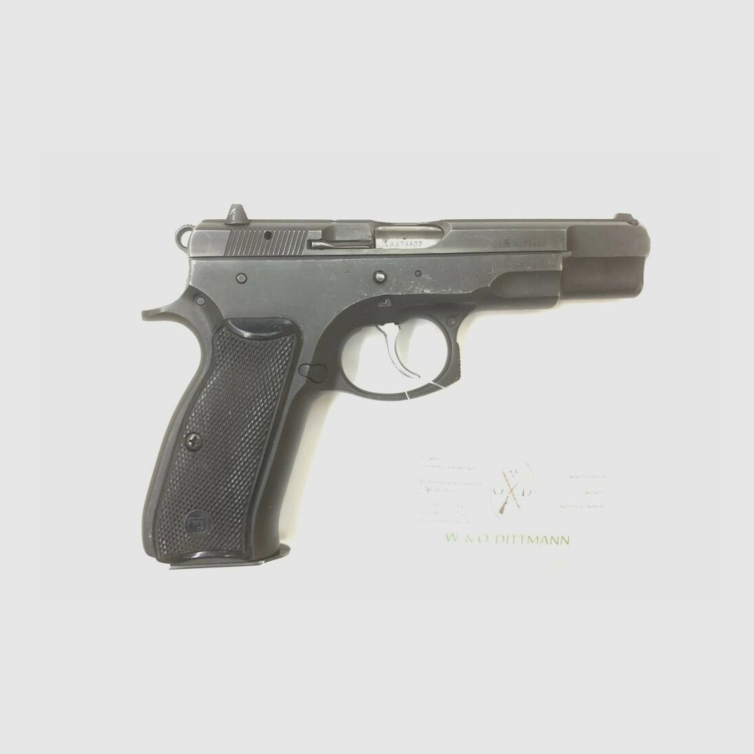 CZ Uhersky Brod 75 B	 9mmLuger