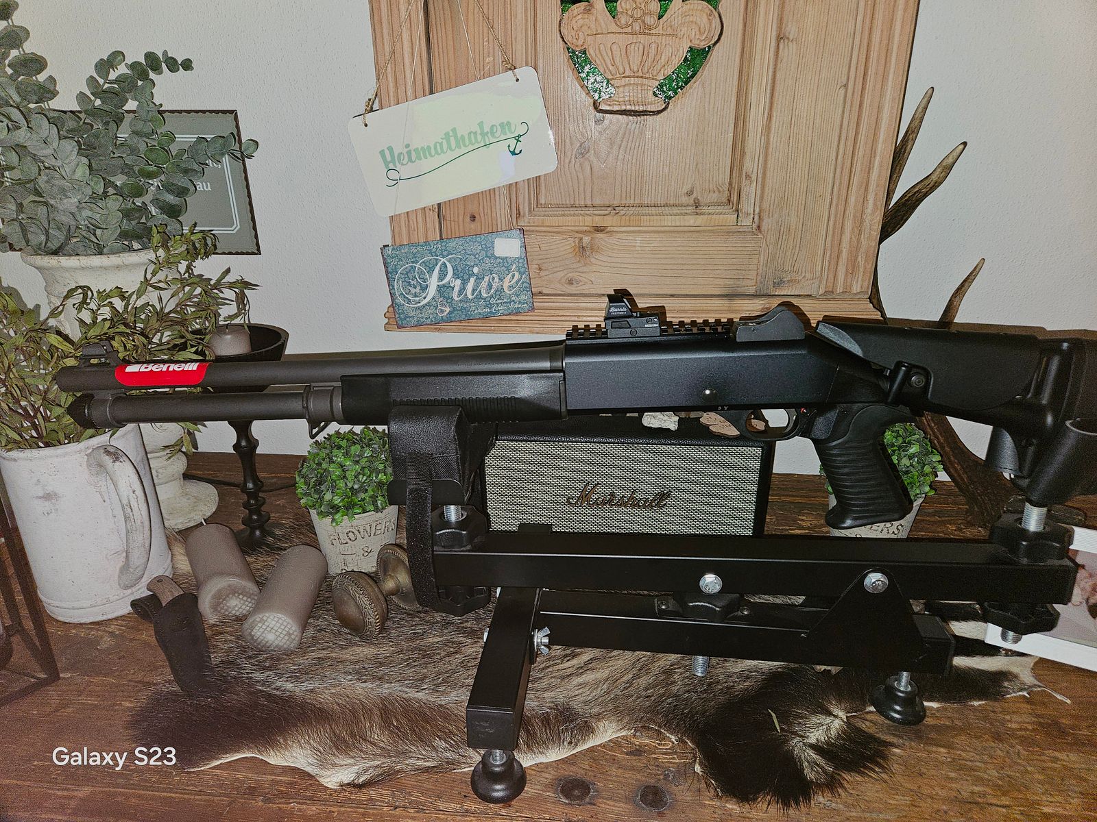 Benelli M4 mit burris 4 & allen jokes ... 50 schuss Belastung  !!