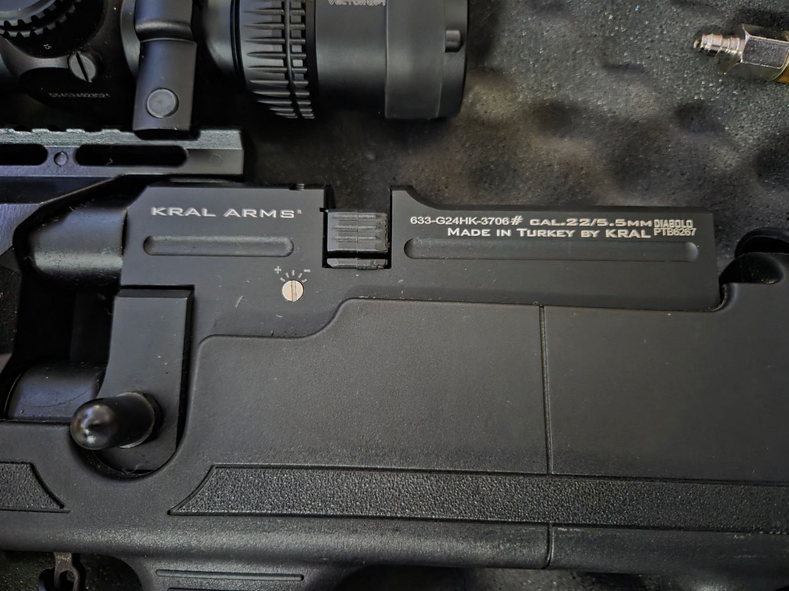 Kral Arms Punsher Night S 5,5mm PCP Pressluftgewehr