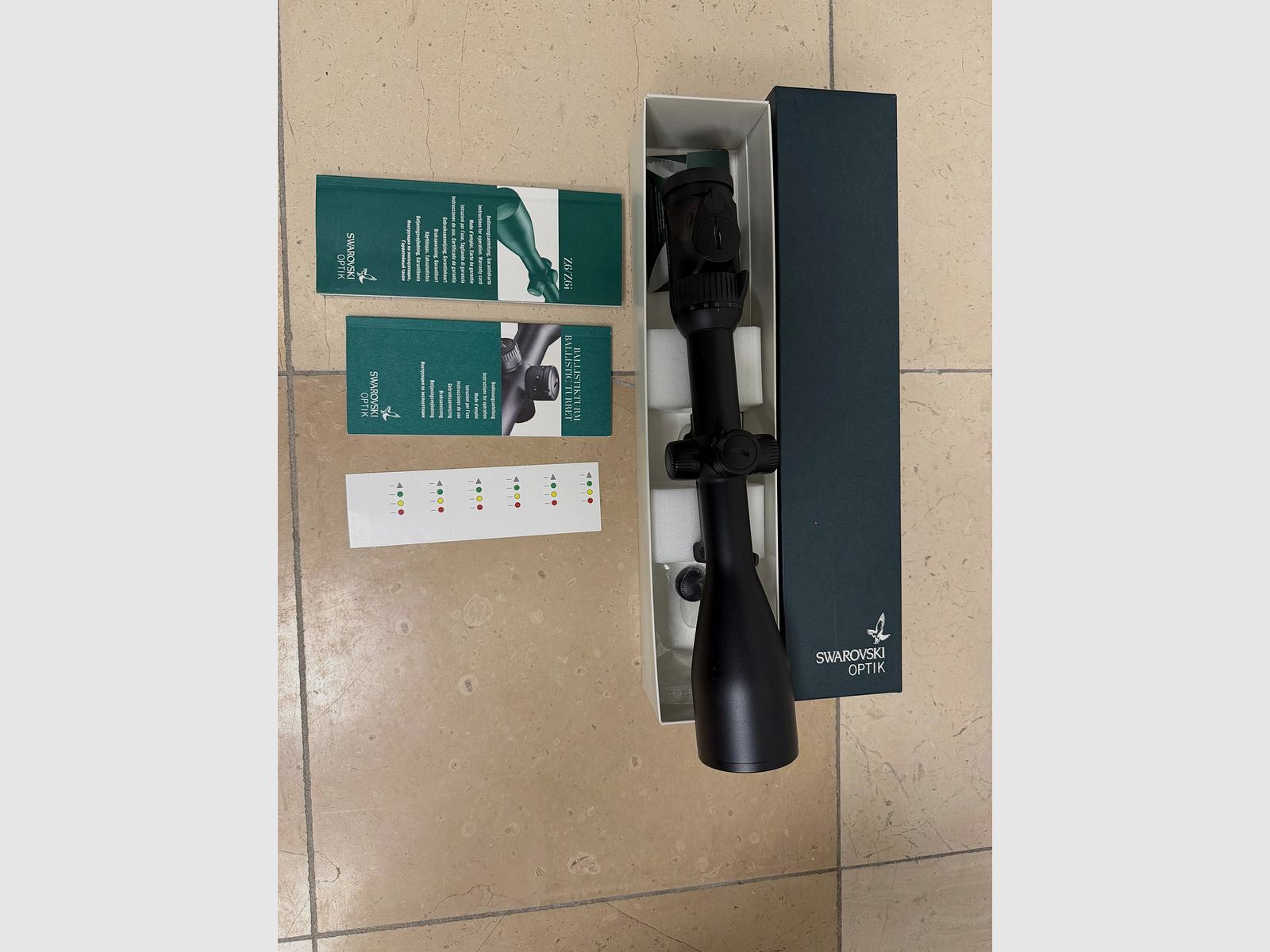 Swarovski Z6i 2,5–15×56 II – BT – SR-rail – richtkijker 4A-I, afbeelding 2 van 2