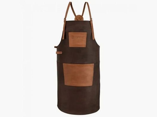 Petromax Petromax Grillschürze Büffelleder gekreuztes Rückenband