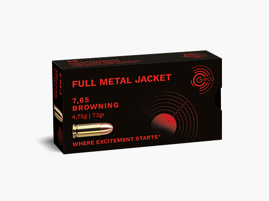 7.65 Browning Geco FMJ 4.75g