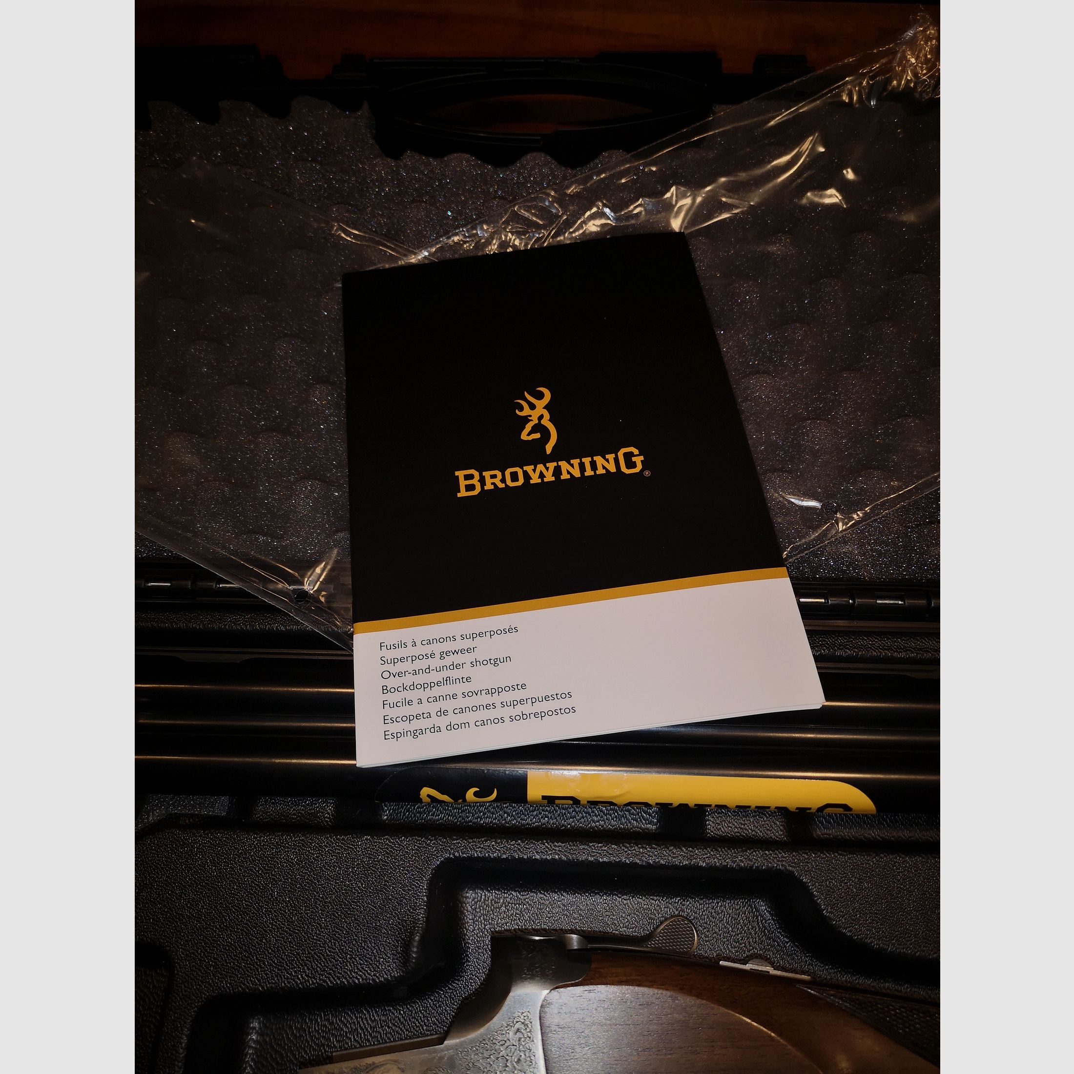 Bockflinte Browning B525 links